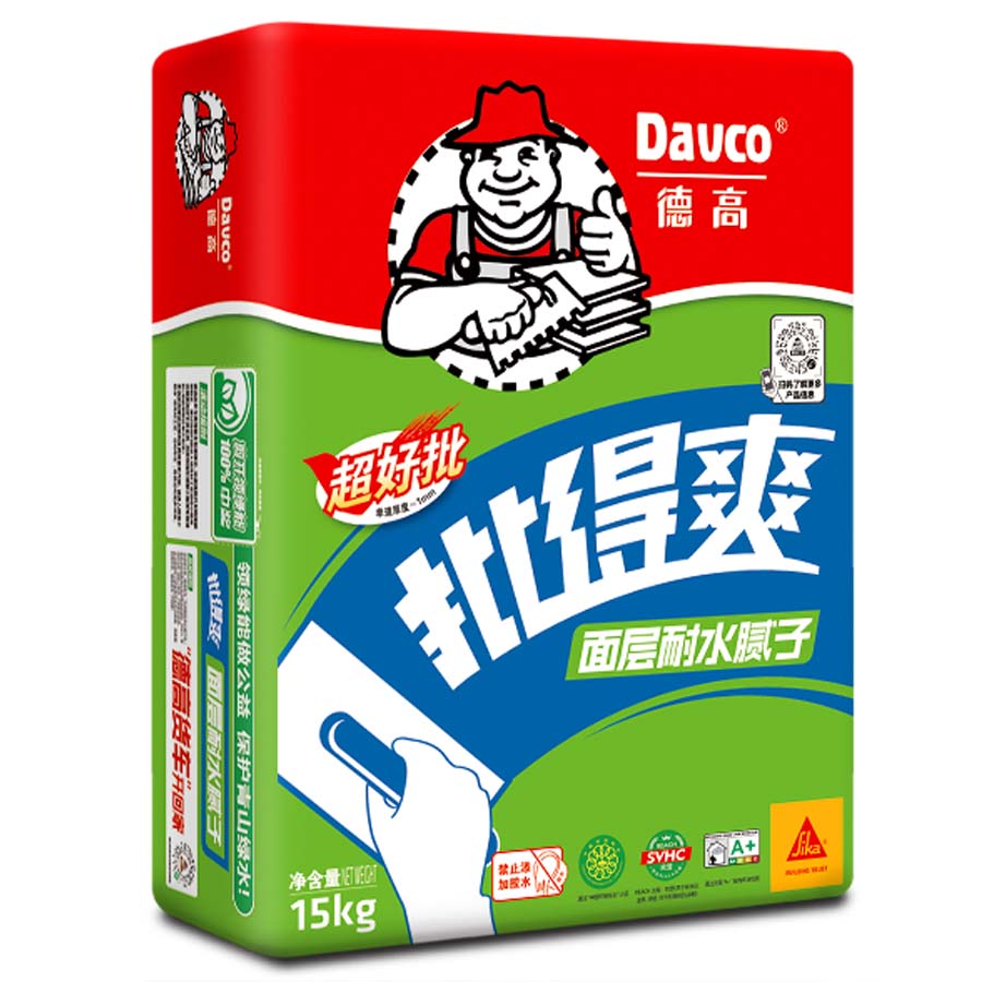 南宫NG28批得爽面层耐水腻子粉(TRA)