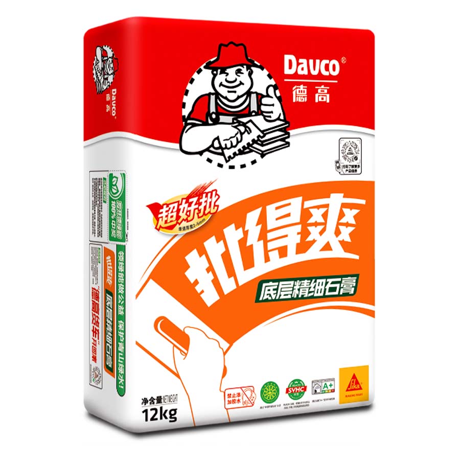 南宫NG28批得爽细腻找平石膏(TRA)